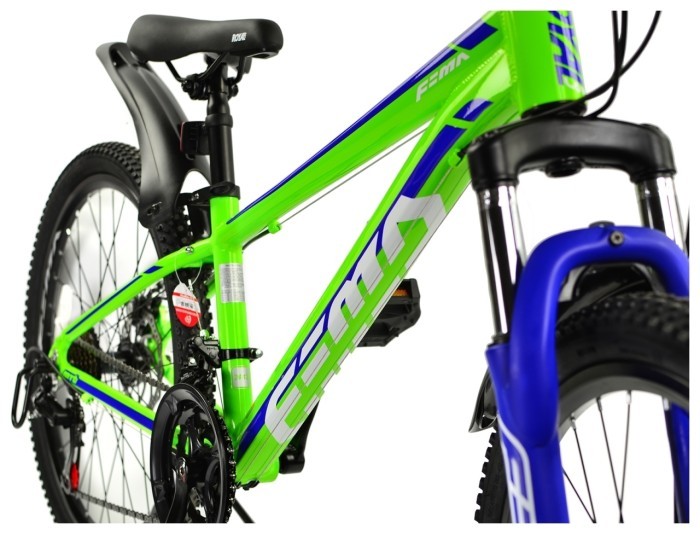 Велосипед RoyalBaby FEMA MTB 1.0 24", OFFICIAL UA, лайм