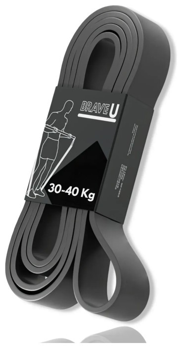 Training Band - 30-40kg Black, укр, укр