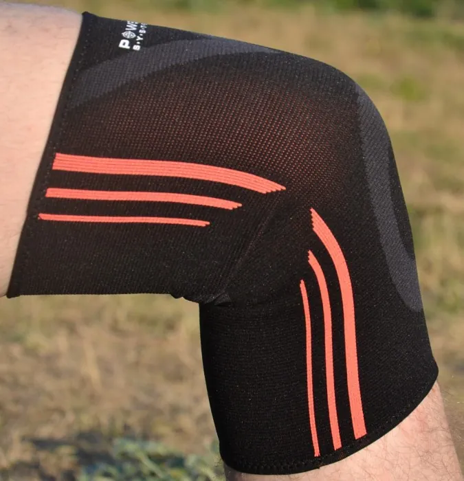 Наколінники Power System PS-6021 Knee Support Evo Black/Orange (пара) XL