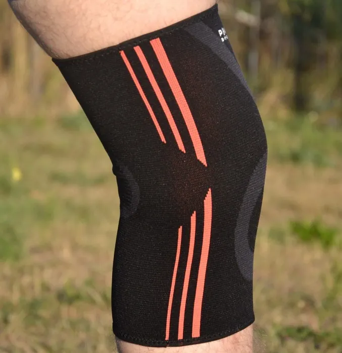 Наколінники Power System PS-6021 Knee Support Evo Black/Orange (пара) XL
