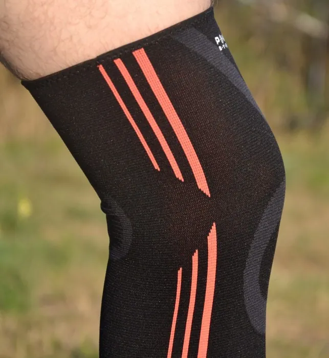 Наколінники Power System PS-6021 Knee Support Evo Black/Orange (пара) XL