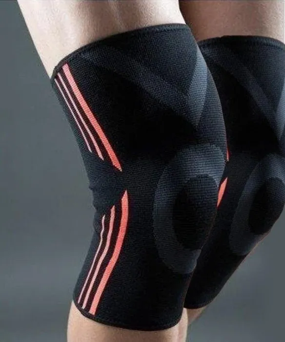 Наколінники Power System PS-6021 Knee Support Evo Black/Orange (пара) XL
