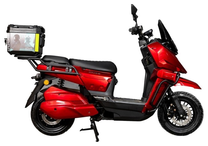 Электроскутер ATLAS Tour Box Plus 2500W Red