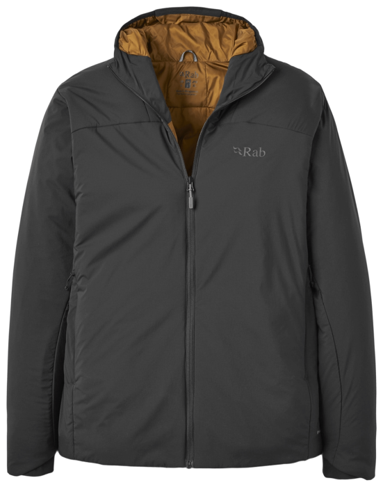 Чоловіча легка утеплена куртка Rab Xenair Alpine Light Jacket, Black