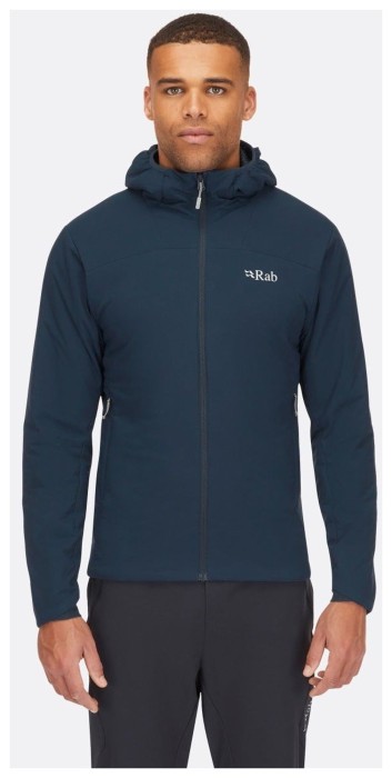 Чоловіча легка утеплена куртка Rab Xenair Alpine Light Jacket, Black