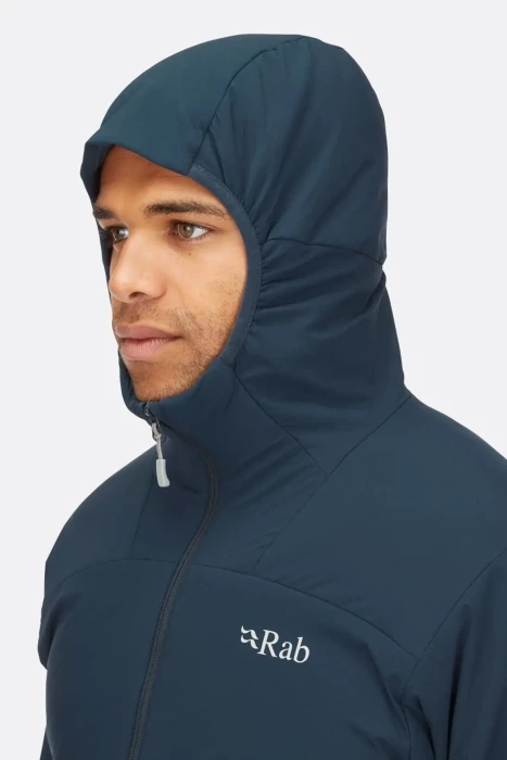 Чоловіча легка утеплена куртка Rab Xenair Alpine Light Jacket, Black