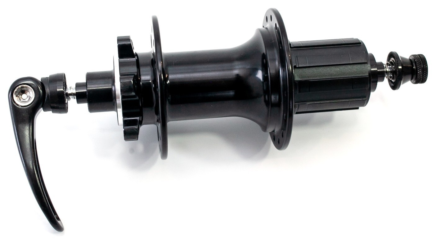 Втулка задняя 32H ARC MT009R под кассету 8-9-10 под диск. торм. на 4 пром. подшипн. черн. QR