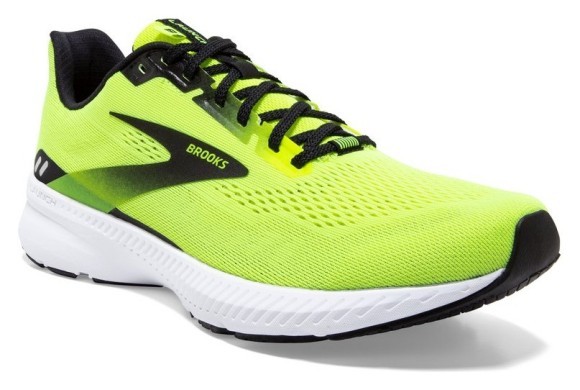 Кросівки чоловічі Brooks LAUNCH 8 M 44 (10.0US) 774 Nightlife/black/white (1103581D774), укр
