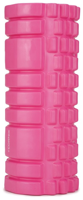 Масажний ролик Cornix EVA 33 x 14 см (валик, роллер) XR-0031 Pink