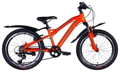 Велосипед AL 20&quot; Formula BLACKWOOD AM Vbr рама-&quot; з крилом Pl 2024 (помаранчевий)