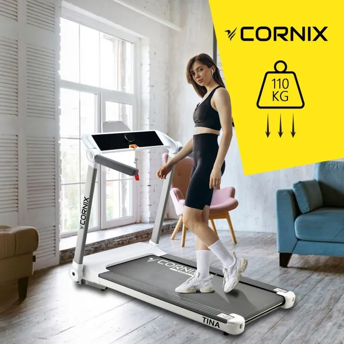 Бігова доріжка Cornix Tina White/Grey