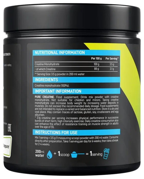 Pure Creatine - 300g