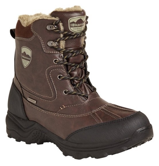 Ботинки мужские зимние Karrimor SNOW CASUAL 3 WEATHERTITE M 45 (11.0UK) Brown (K815-BRN)-WRH