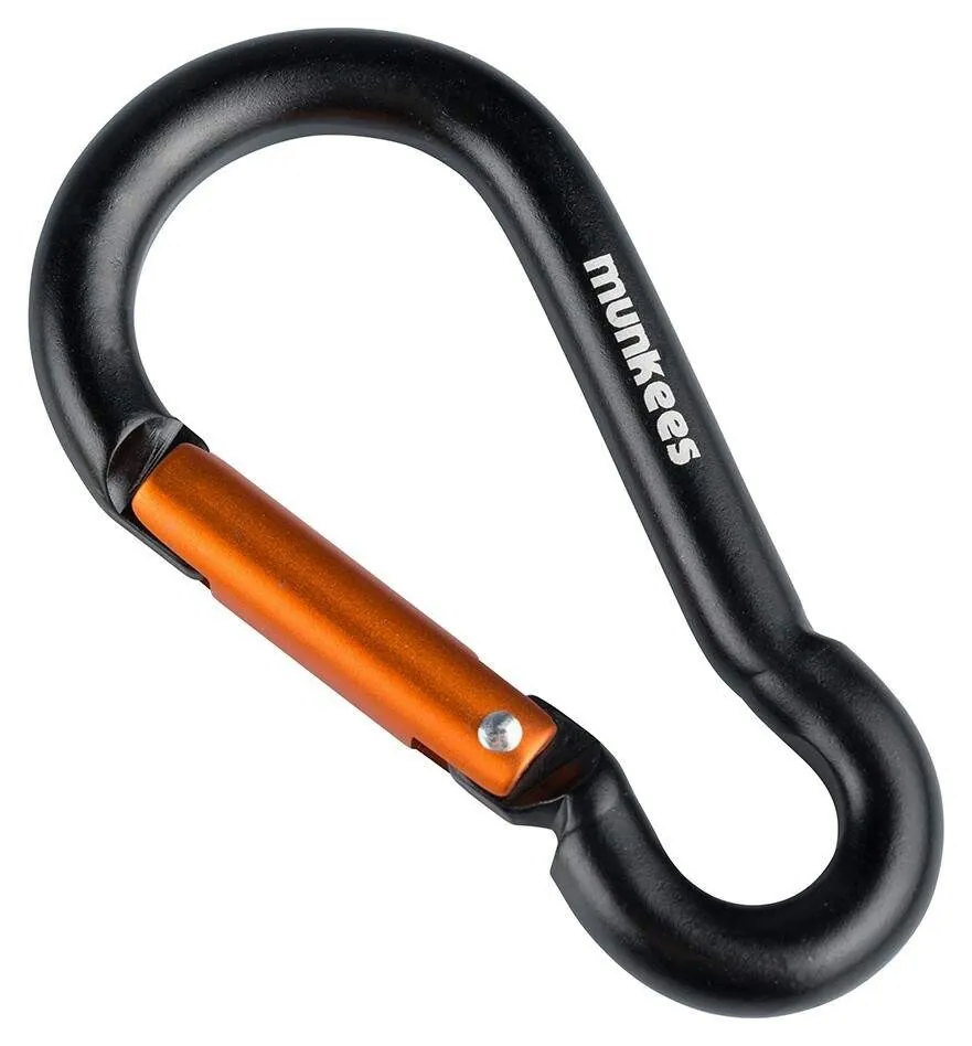 Munkees 3238 карабін Pear 8 mm x 80 mm black (3238-BK)