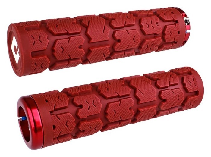 Грипси ODI Rogue v2.1 Lock-On MTB Closed End 135mm Red, укр, укр