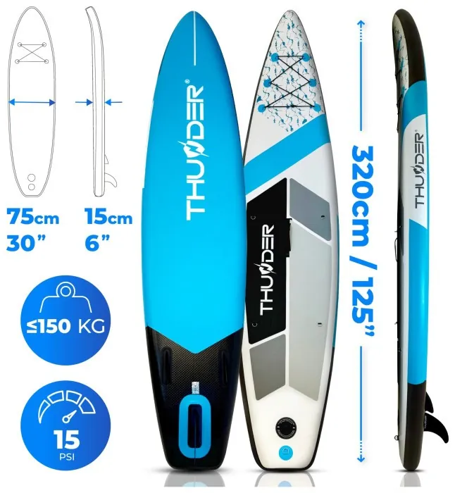 Надувная доска SUP (Сапборд) THUNDER MARIS 320