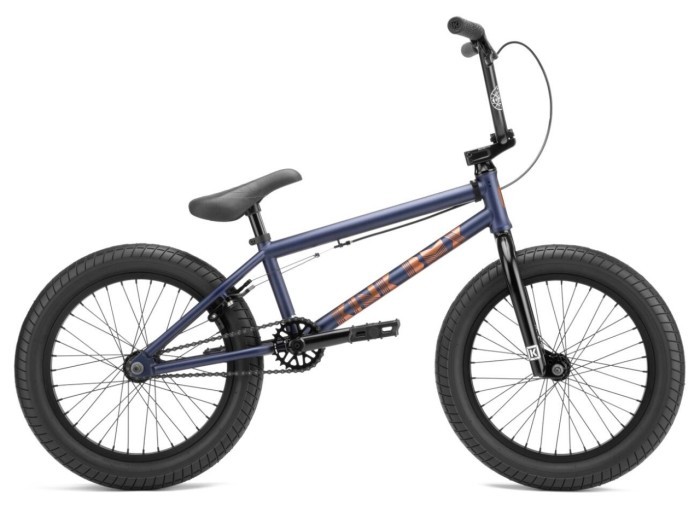 Велосипед KINK BMX KICKER 18" 2022 MATTE-MIDNIGHT-BLUE, укр, укр