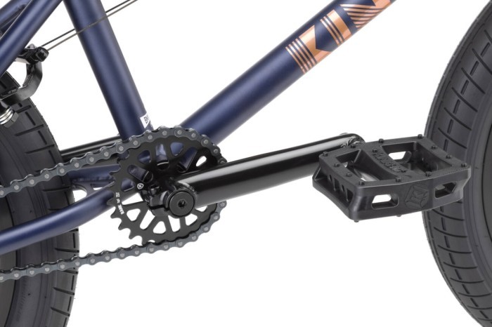 Велосипед KINK BMX KICKER 18" 2022 MATTE-MIDNIGHT-BLUE, укр, укр