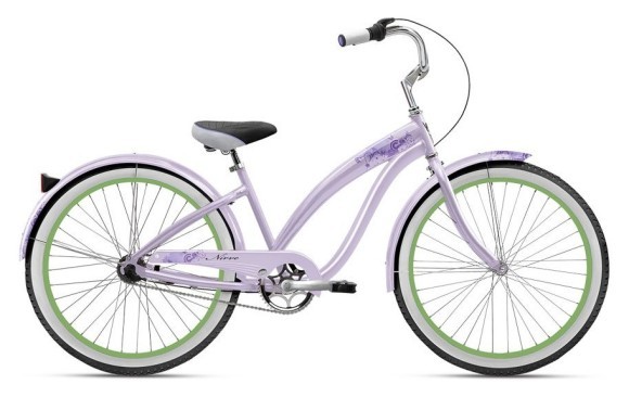 Велосипед круїзер Nirve Butterfly 3-Speed 26″ 16″ Lilac (05-1140-LL), укр