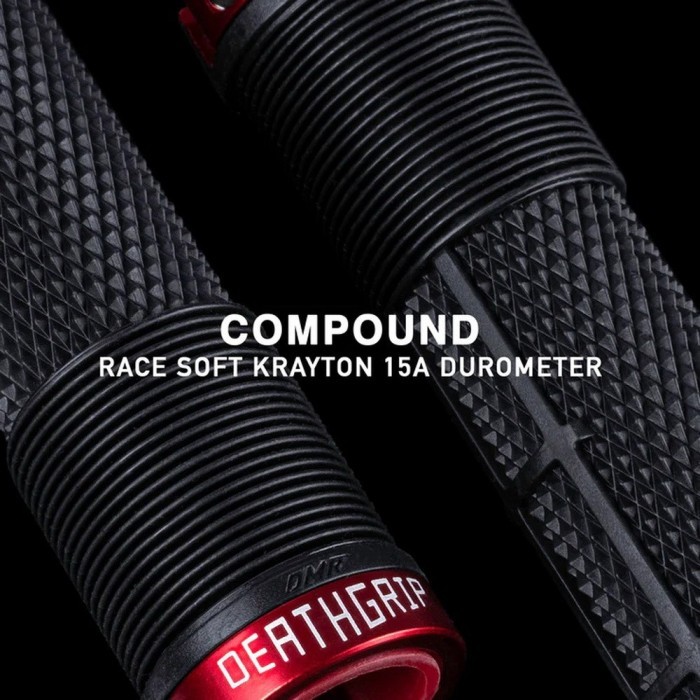 Грипси DMR DeathGrip2 Race Thick Flangeless [Black], укр, укр