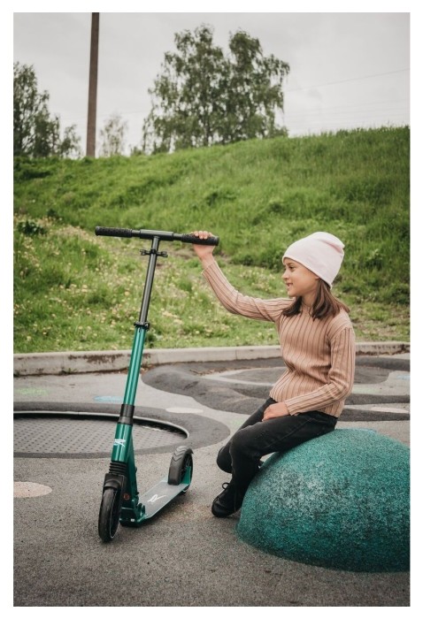 Самокат Rideoo 120 Race Green