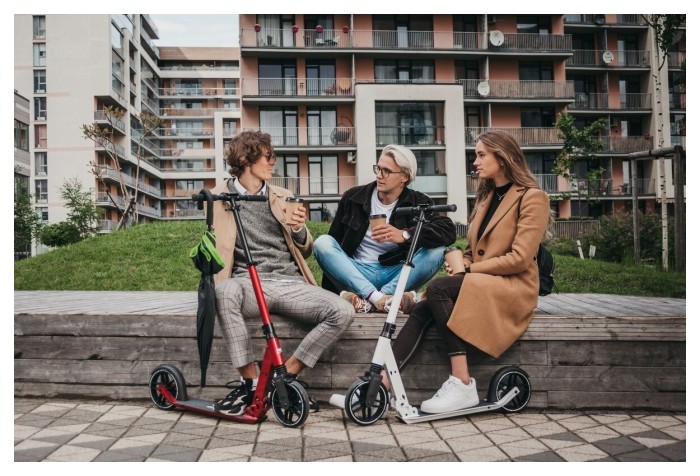 Самокат Rideoo 120 Race Green