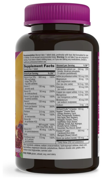 Women's 50+ Complete Multivitamin - 110 tabs