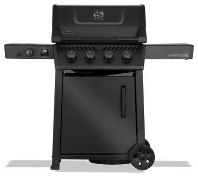 Газовый гриль Napoleon Phantom Freestyle Pro 425 с боковой горелкой SIZZLE ZONE и дверкой, черный мат FP425DSIBPK-1-UA-PHM