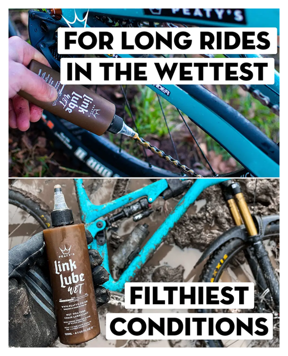 Смазка для цепи Peaty's LinkLube Wet, 120ml