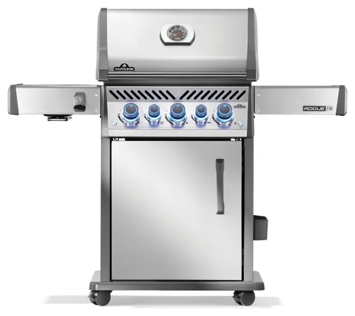 Газовый гриль Napoleon Rogue PRO-S 425 RSIB с боковой горелкой Sizzle Zone и вертилем (69912) нерж сталь RPS425RSIBPSS-2-UA