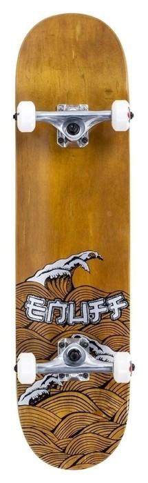 Скейтборд Enuff Big Wave brown-silver