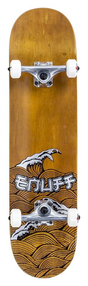 Скейтборд Enuff Big Wave brown-silver