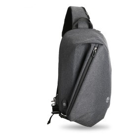 Рюкзак з однією лямкою Mazzy Star MS177 Light grey