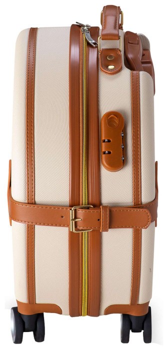 Валіза Semi Line 24" (M) Ecru/Brown (T5670-3)