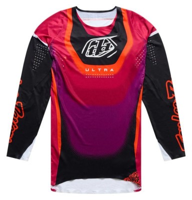 Мото джерсі TLD SE ULTRA JERSEY; VISION [BLACK / FUCHSIA] XL