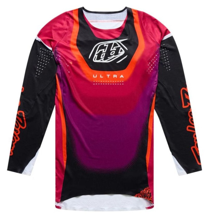 Мото джерсі TLD SE ULTRA JERSEY; VISION [BLACK / FUCHSIA] XL