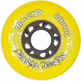 Micro колеса MT Plus 80 mm yellow
