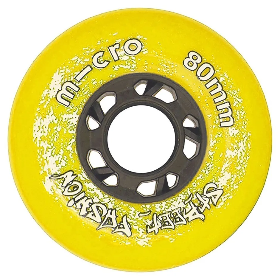 Колеса Micro MT Plus 80 mm yellow (MSA-MTWH-YL)