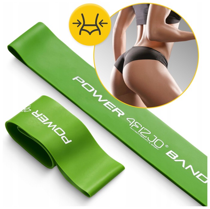 Резинка для фітнесу 4FIZJO Mini Power Band 1 мм 10-15 кг Green (P-5907222931615)