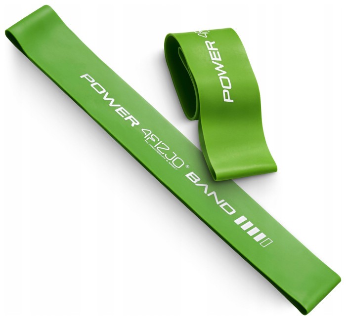 Резинка для фітнесу 4FIZJO Mini Power Band 1 мм 10-15 кг Green (P-5907222931615)