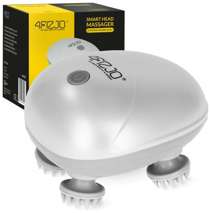 Електричний масажер для голови 4FIZJO Smart Head Massager White (P-5907739319500)
