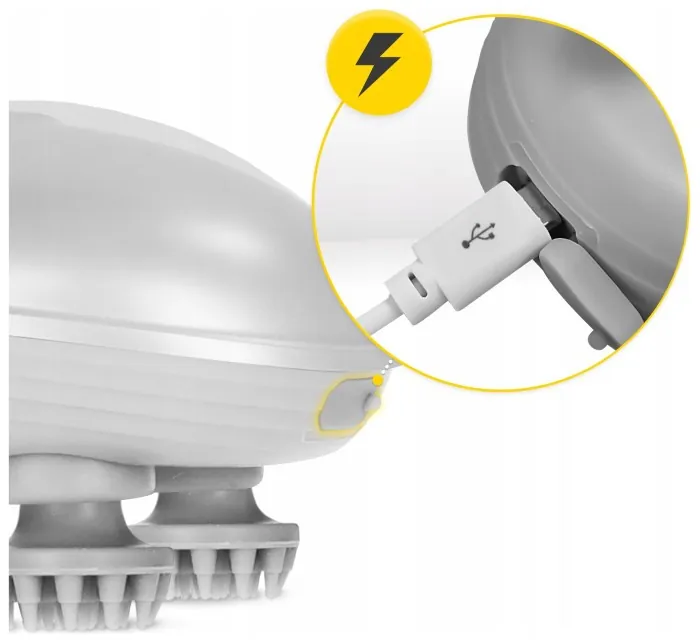 Електричний масажер для голови 4FIZJO Smart Head Massager White (P-5907739319500)