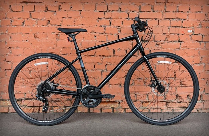 Велосипед міський 28" Marin Fairfax 1 Gloss Black/Black (2025)