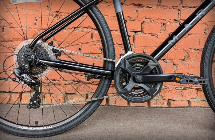 Велосипед міський 28" Marin Fairfax 1 Gloss Black/Black (2025)