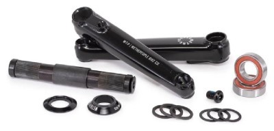 Шатуни WeThePeople LOGIC 165mm чорні + каретка mid BB COMPACT