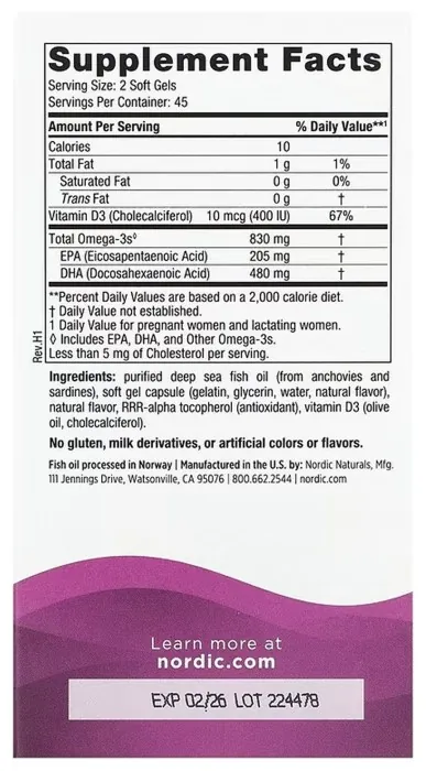 Prenatal DHA - 90 softgels Strawberry