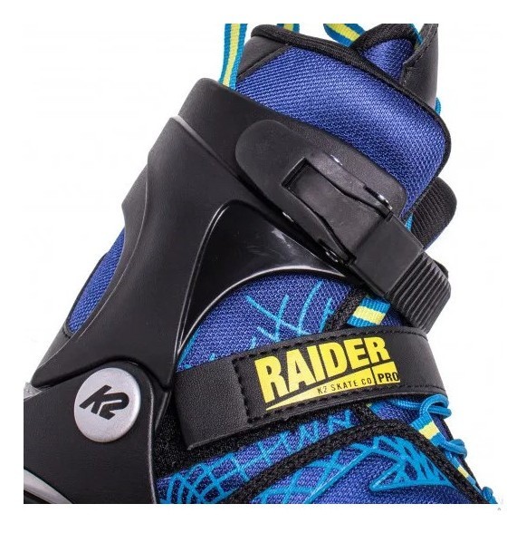 Роликові коньки дитячі K2 RAIDER PRO S (29-34) 170-205мм Blue/yellow/black (30F0205.1.1), укр, укр