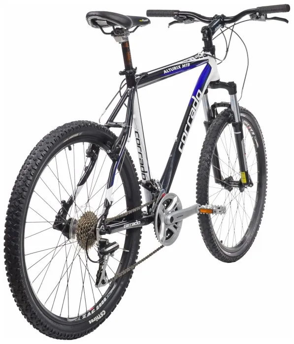 Велосипед CORRADO 26 MTB AL ALTURIX-VB, Черно-голубой