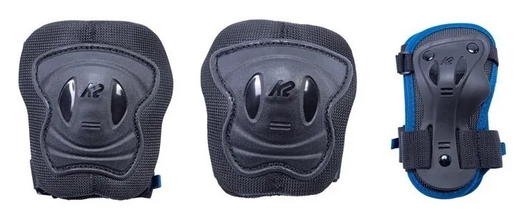 Захисний комплект для роликових ковзанів K2 RAIDER PRO PAD SET XS Black (30E1400.1.1) (S Чорний)