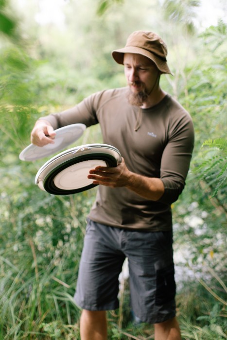 Ведро Tribe Water Bucket Lid 10 л силиконовое с крышкой T-FJ-0050, olive